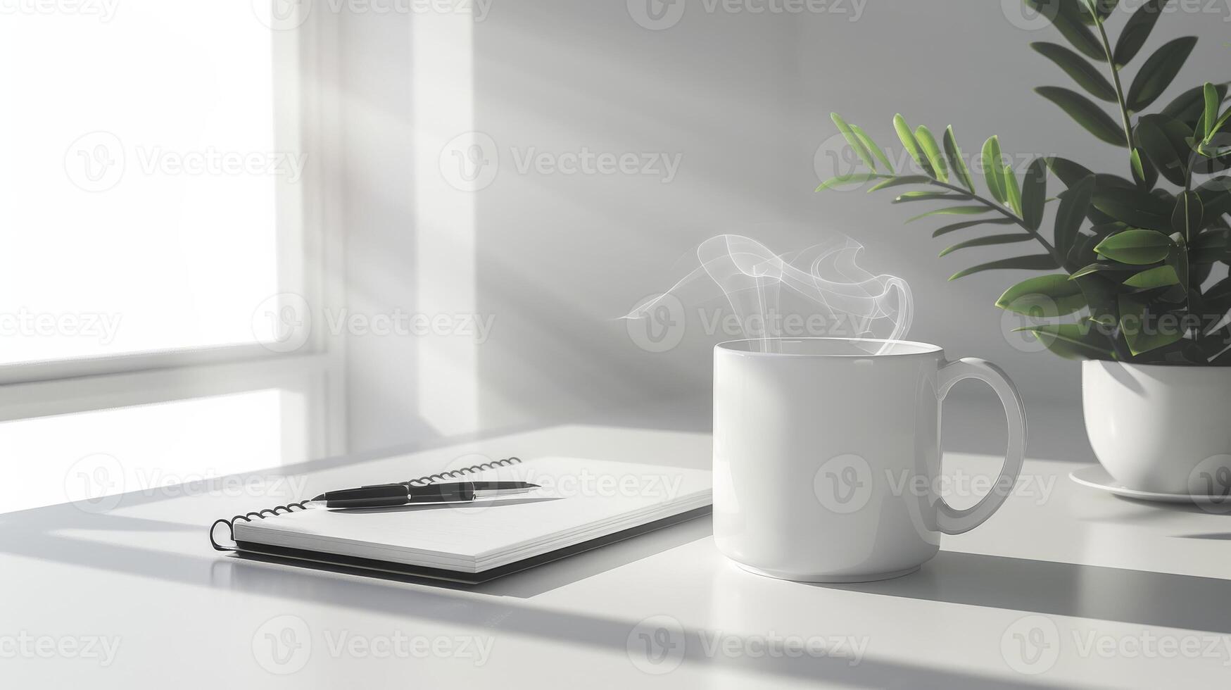 Coffee Mug and Gentle Smoke photo