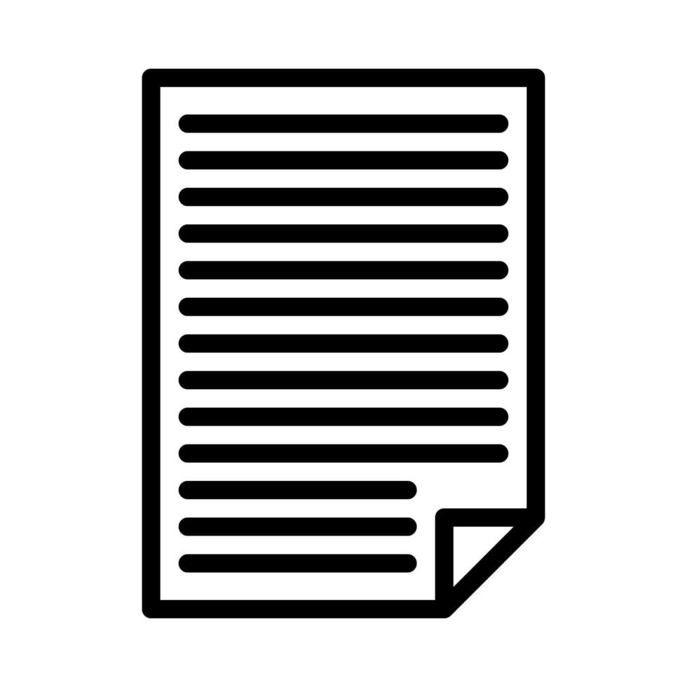 file icon or logo illustration outline black style vector