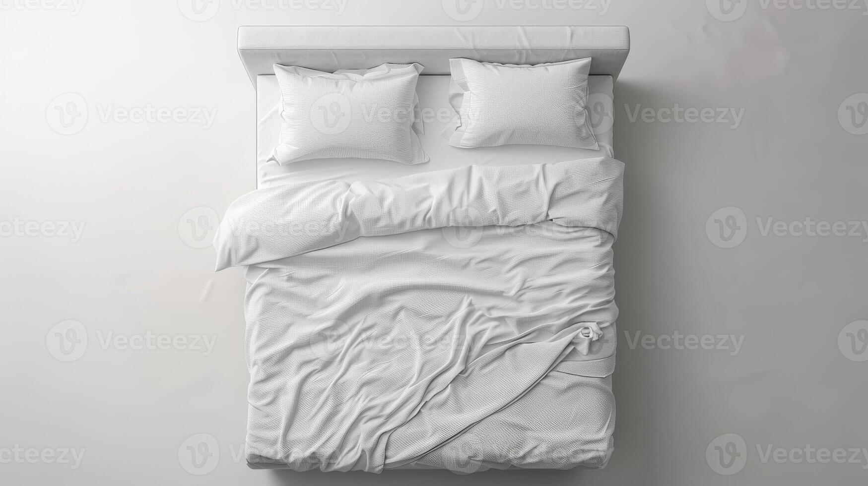 Luxurious Double Bed with Headboard photo