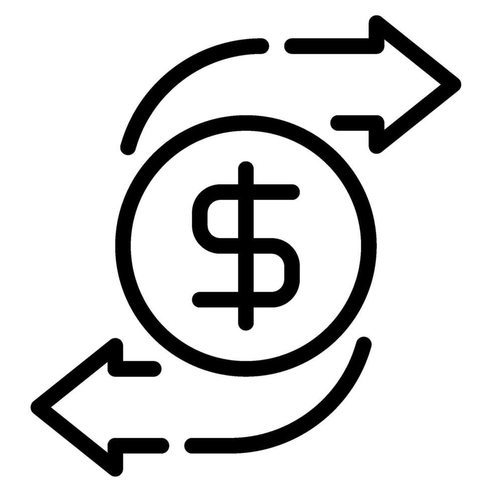 Asset Transfer icon for web, app, infographic, etc vector