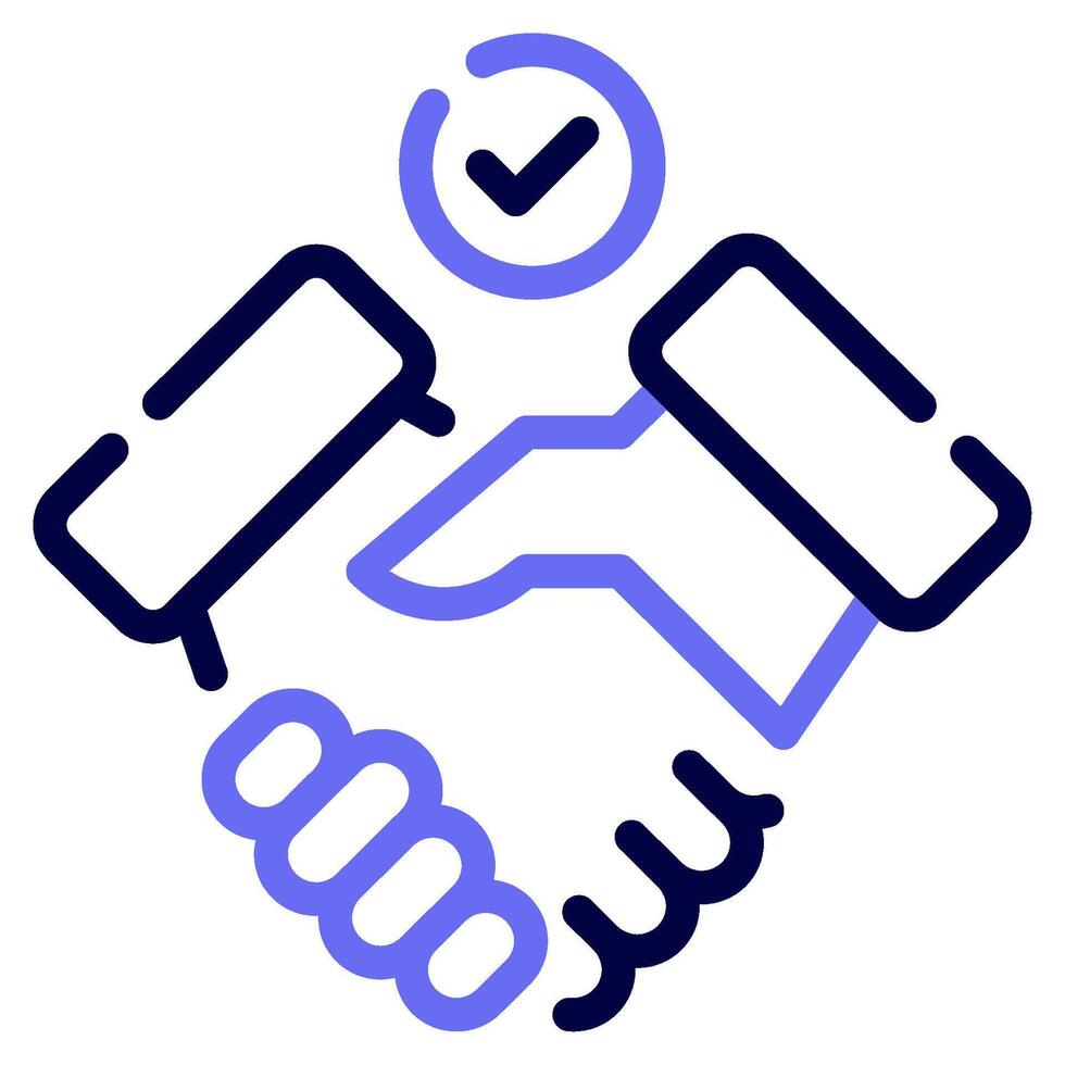 Agreement icon for web, app, infographic, etc vector