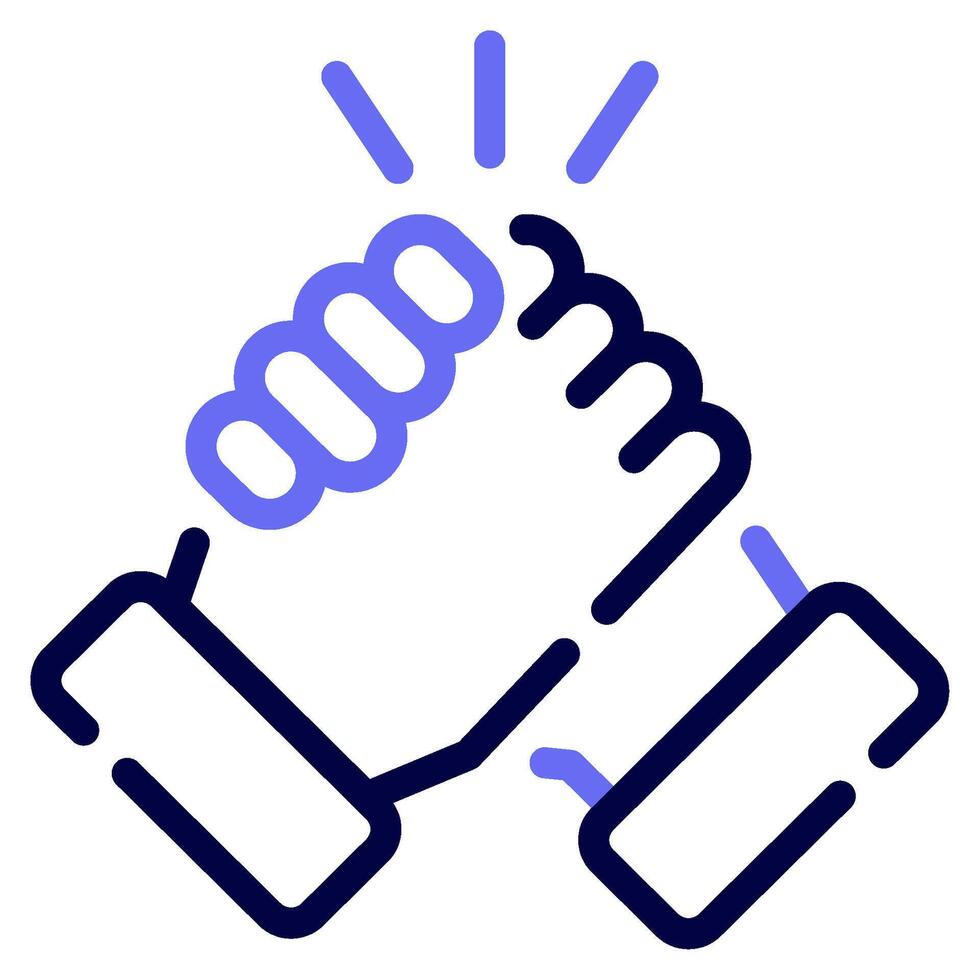 Collaboration icon for web, app, infographic, etc vector