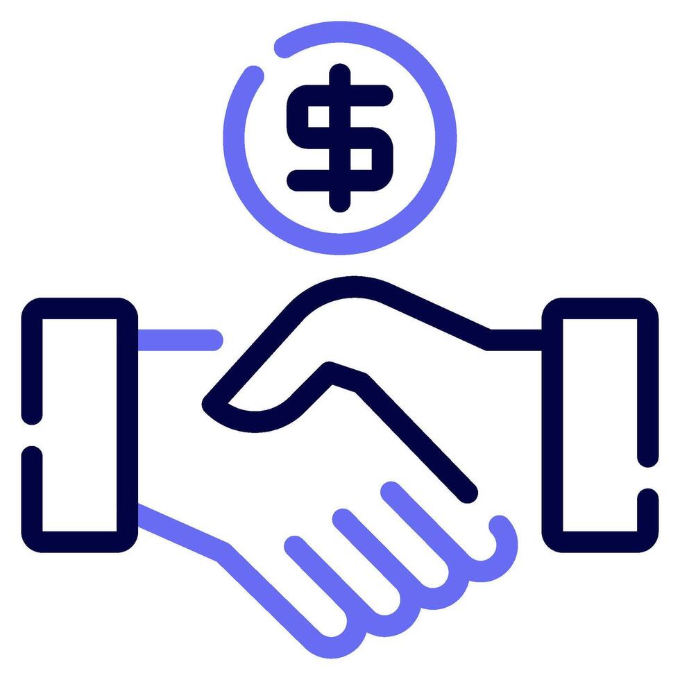 Acquisition Deal icon for web, app, infographic, etc vector