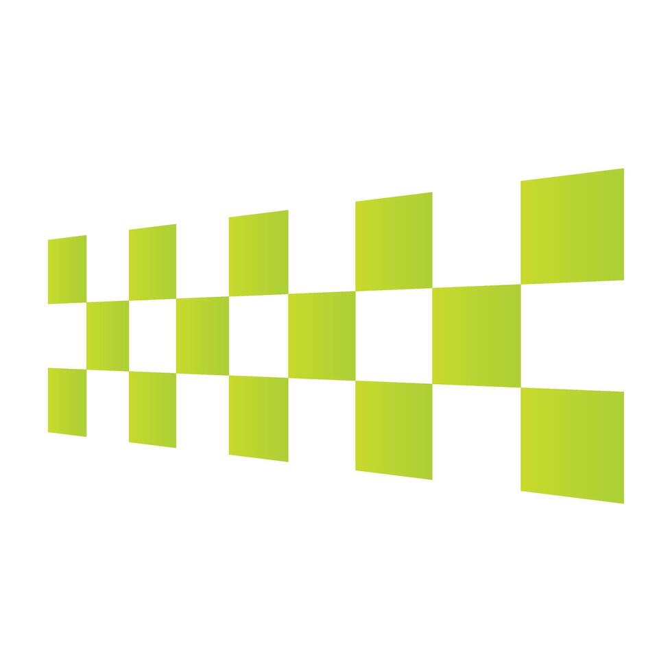 Y2k green gradient. vector