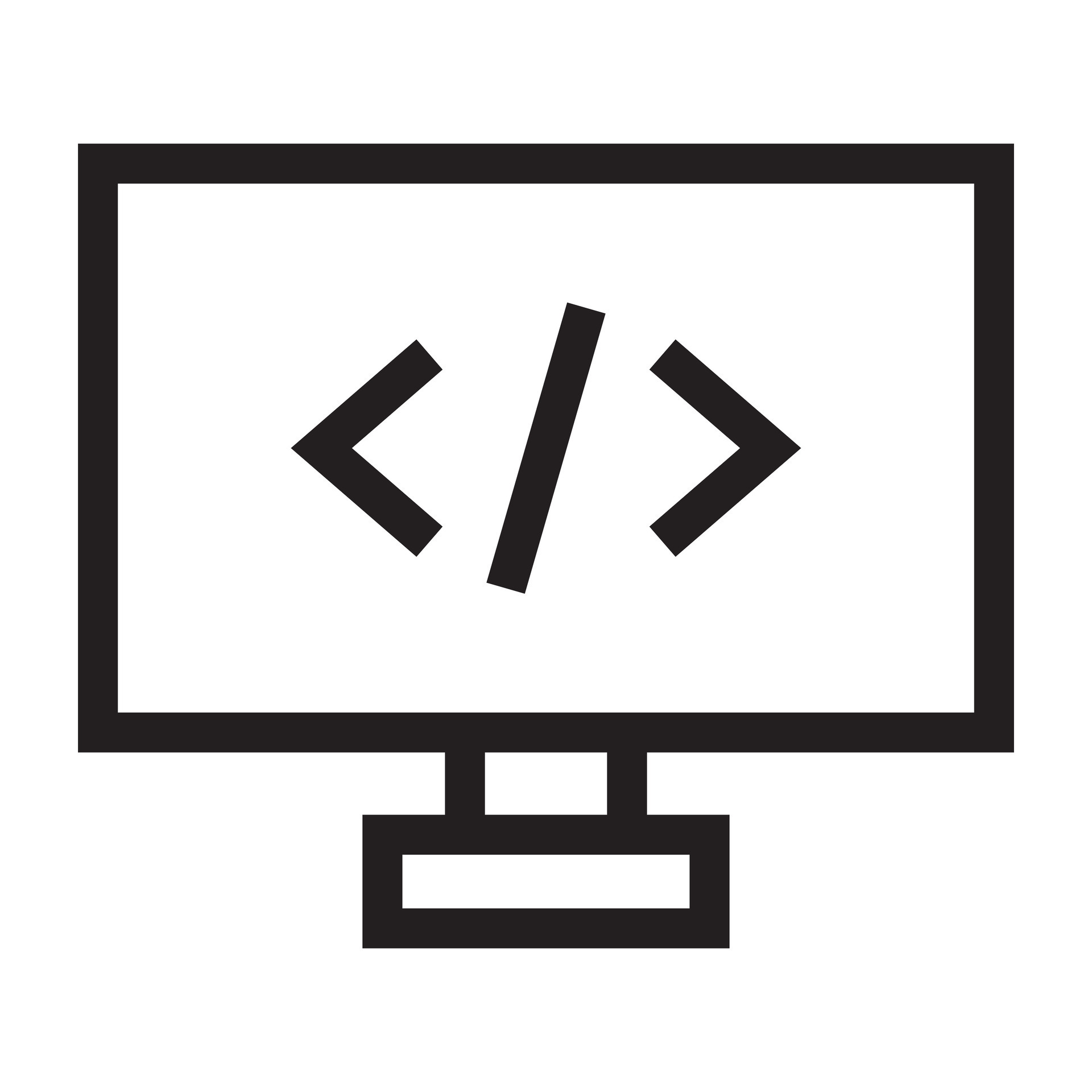 Code Programming icon 45790512 Vector Art at Vecteezy