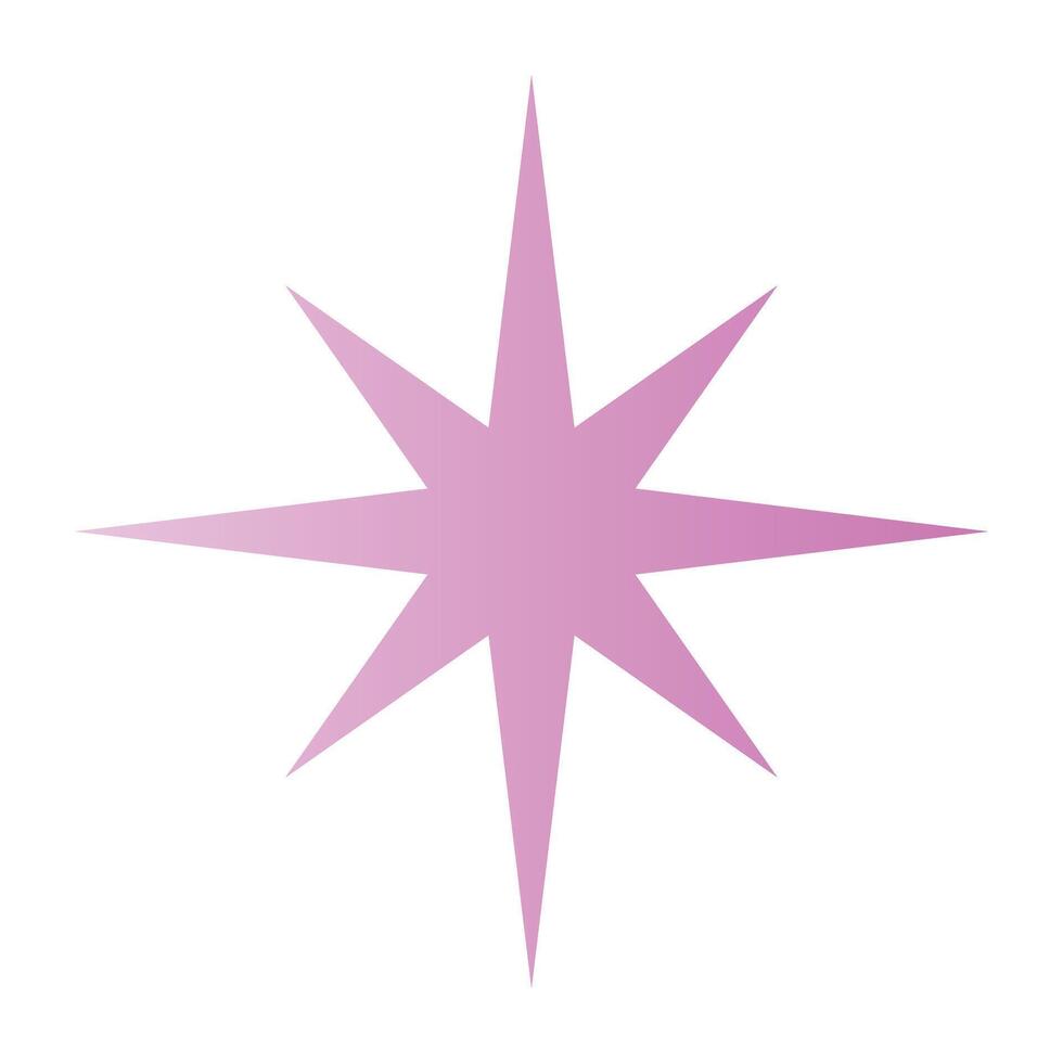 stars gradient icon. vector