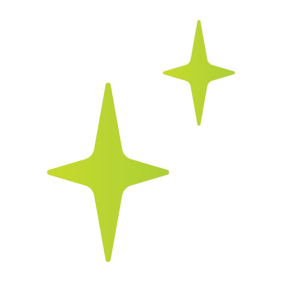 Y2k green gradient. vector