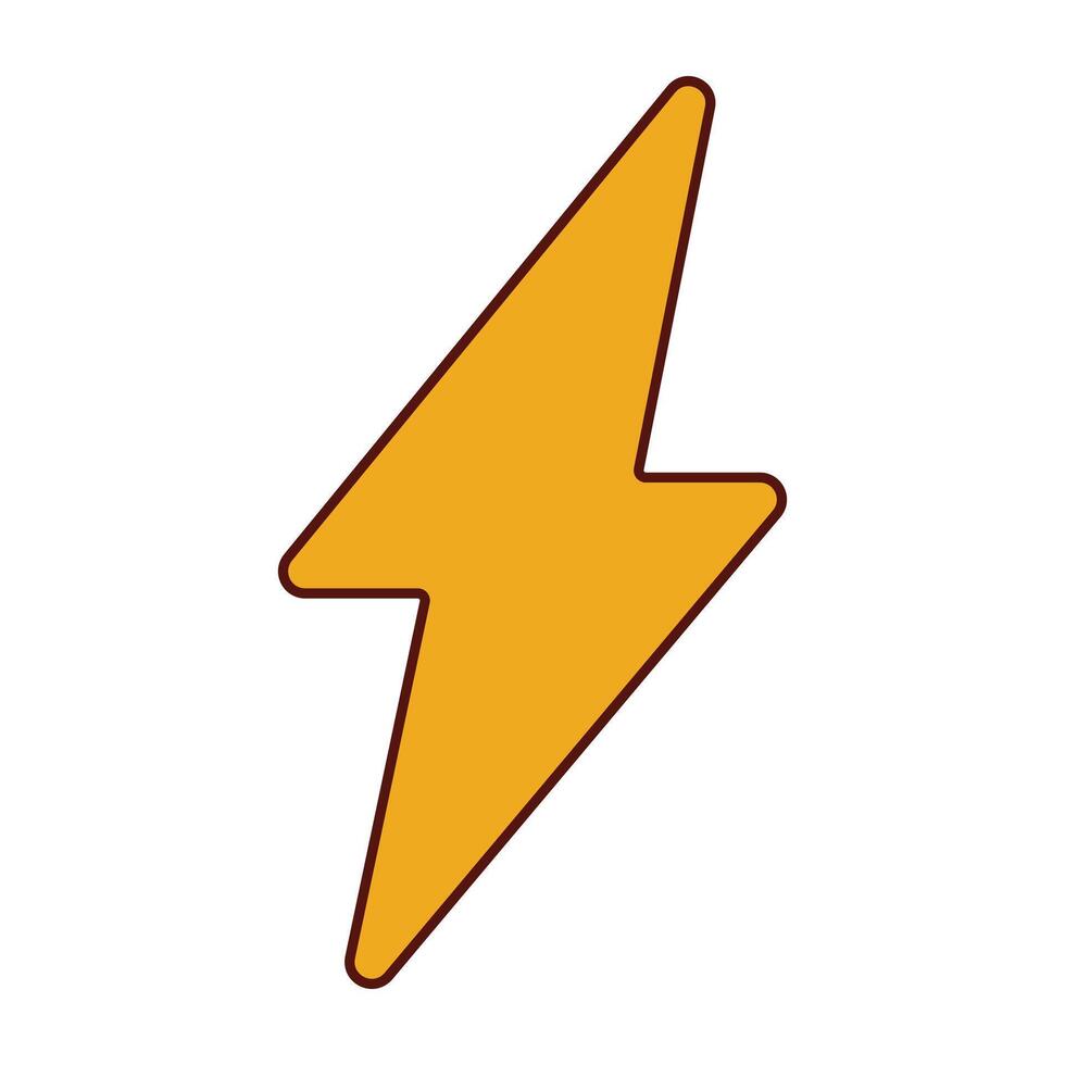 lightning y2k elements vector
