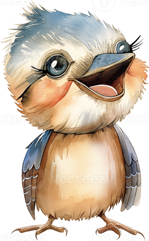 Cute Kookaburra Laughing Dawn png