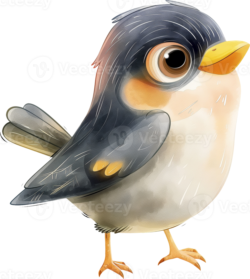 Cute Myna Speaking Wisdom png