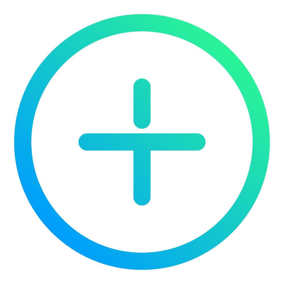 plus icon, simple icon quality interface vector