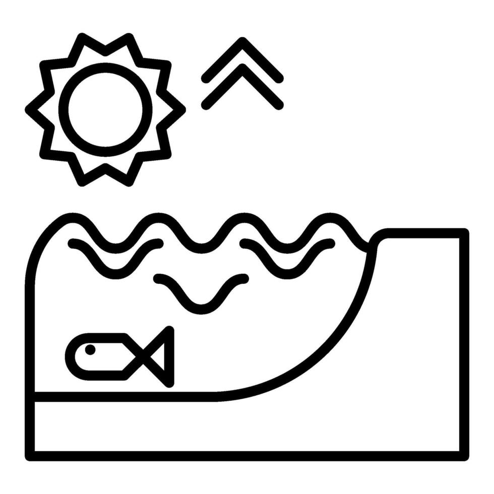 sunrise, summer icon vector