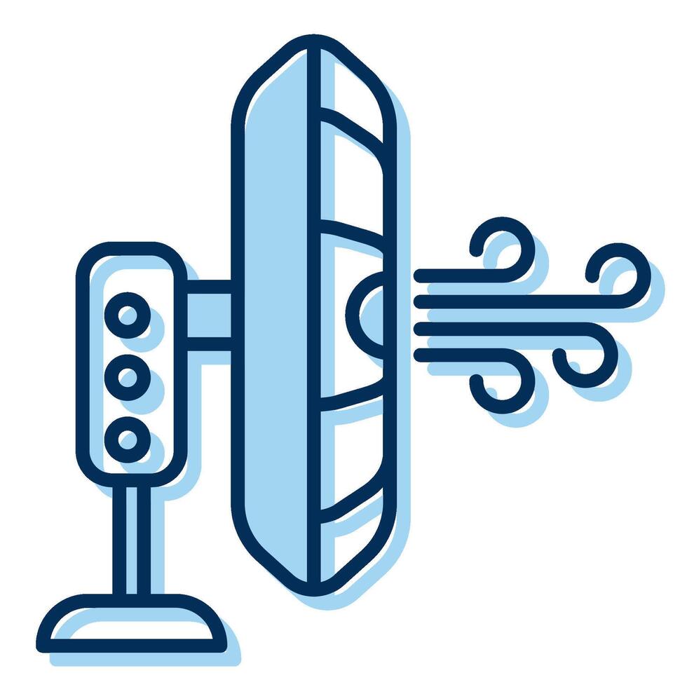 fan icon,summer icon vector