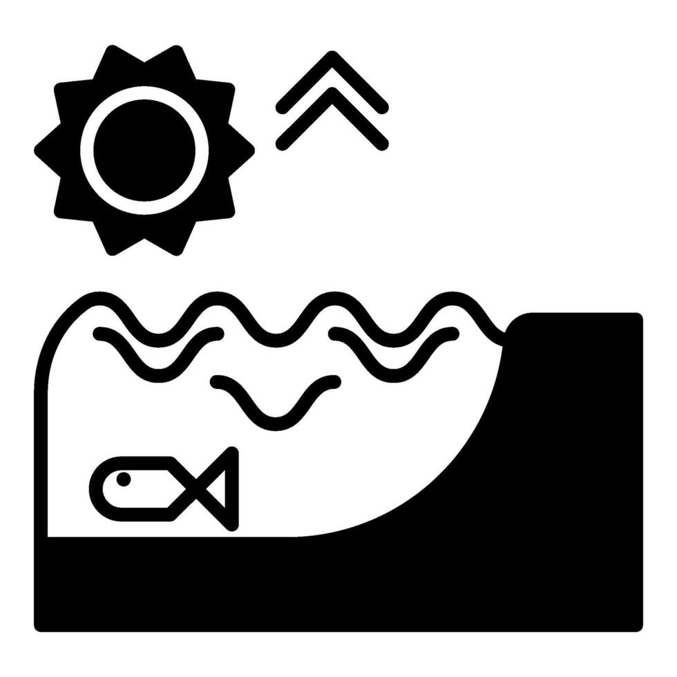 sunrise, summer icon vector
