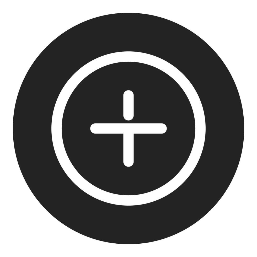plus icon, simple icon quality interface vector