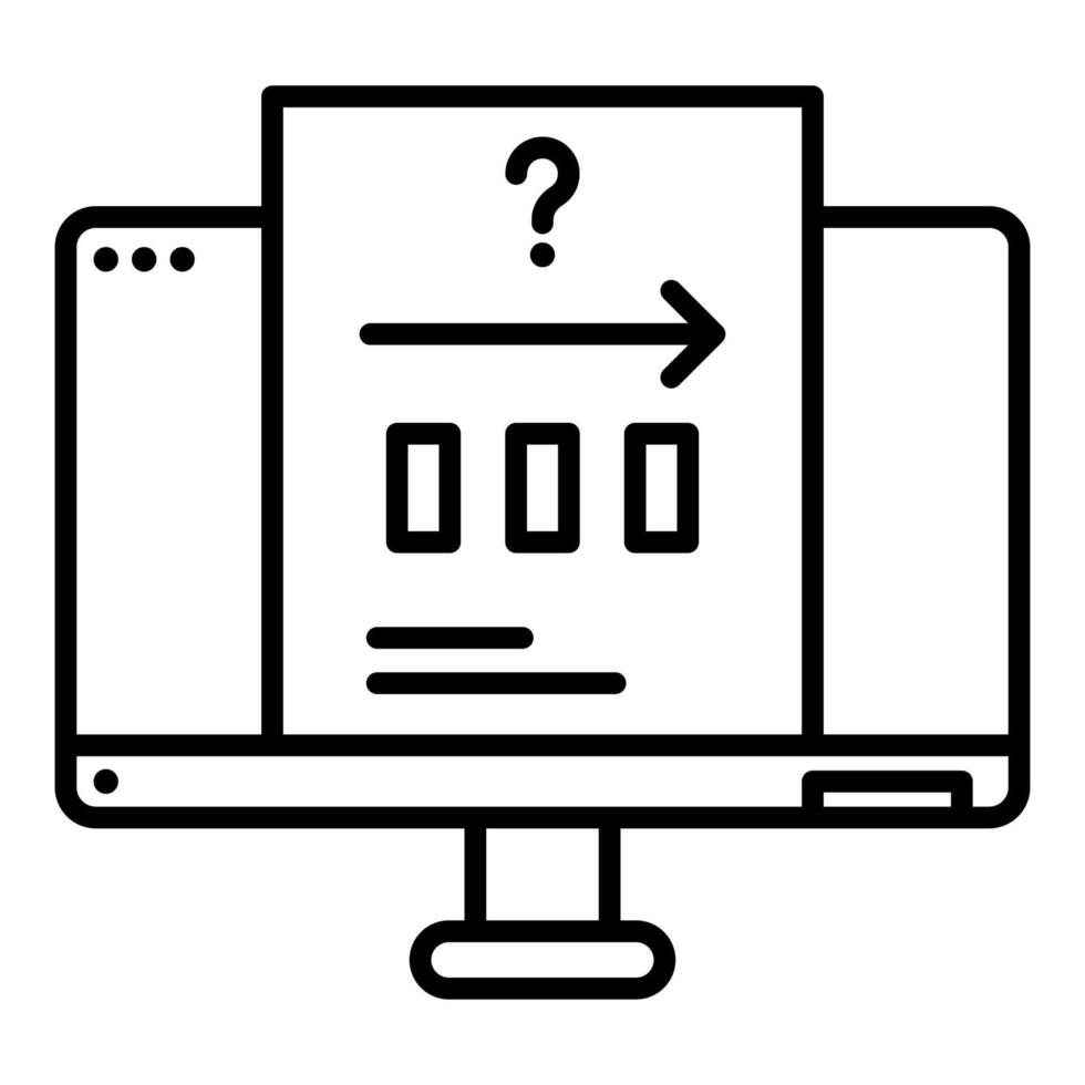 profit stuck icon, bookkeeping and business icon vector
