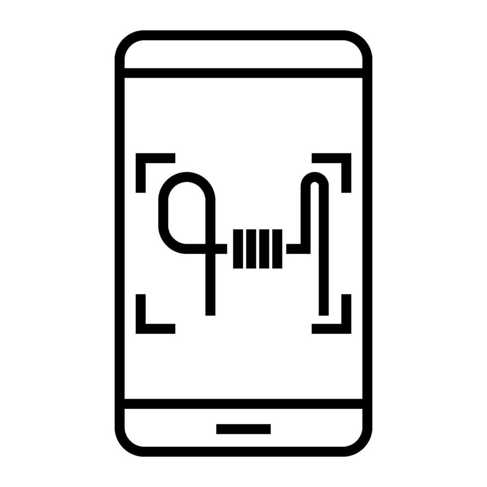 digital signature icon on transparent background vector