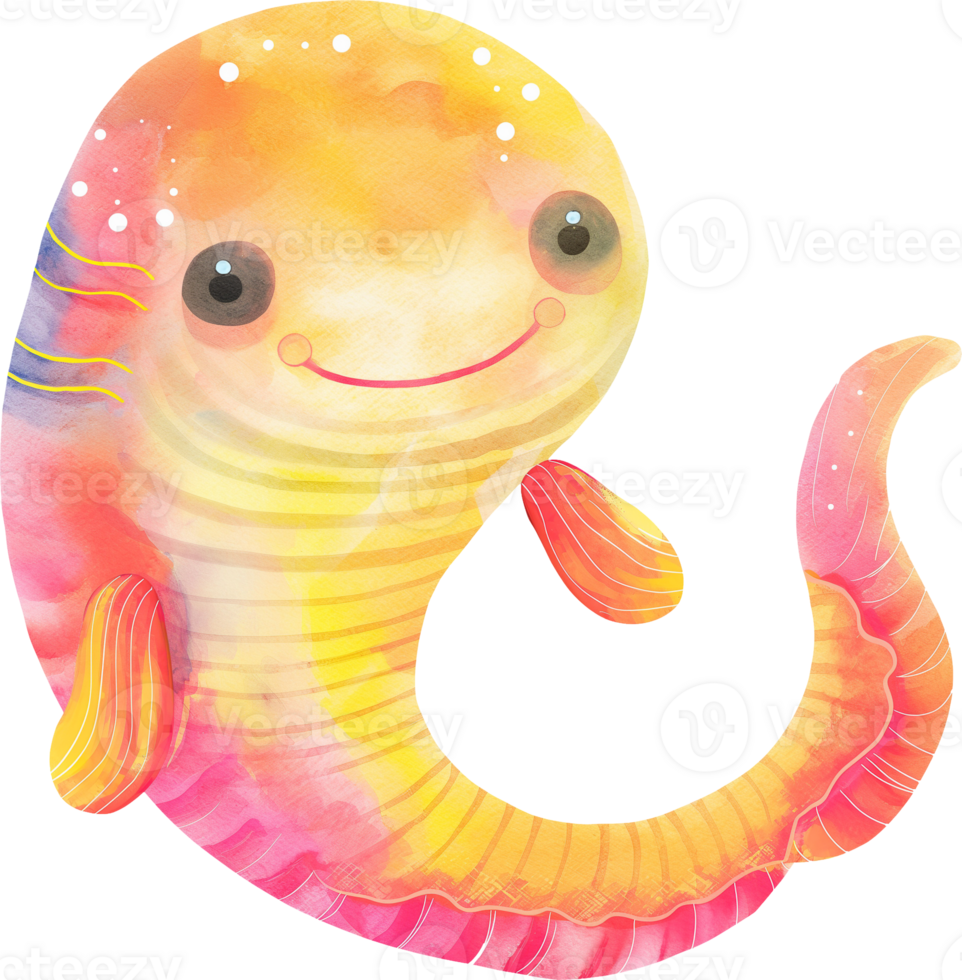 Cute Eel Lighting Abyss png
