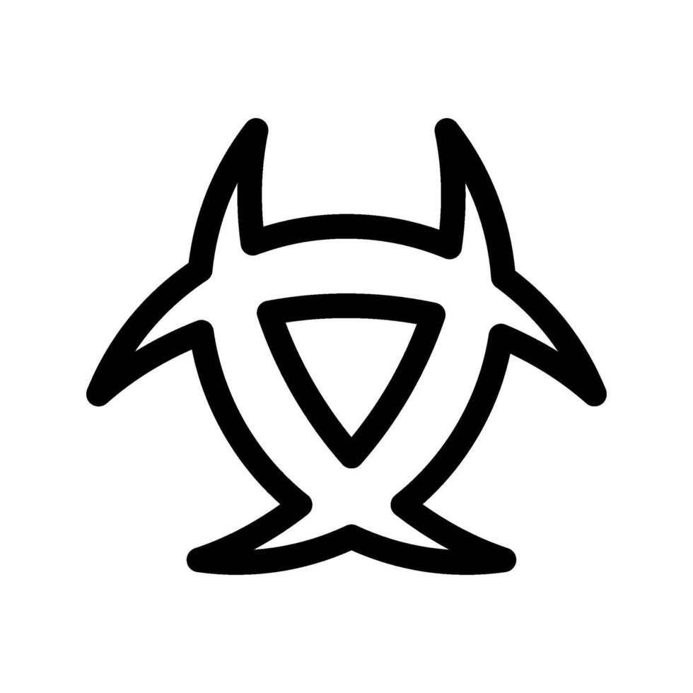 Hazard Icon Symbol Design Illustration vector