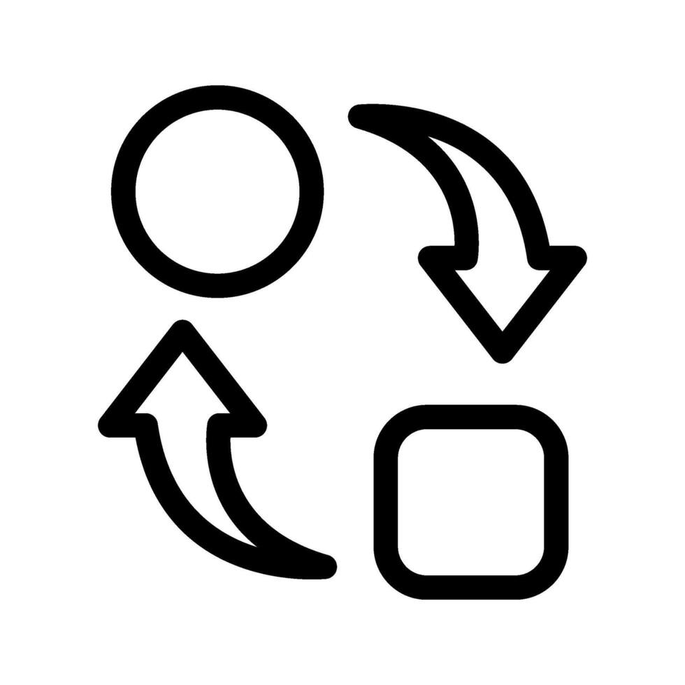 Exchange Icon Symbol Design Illustration vector