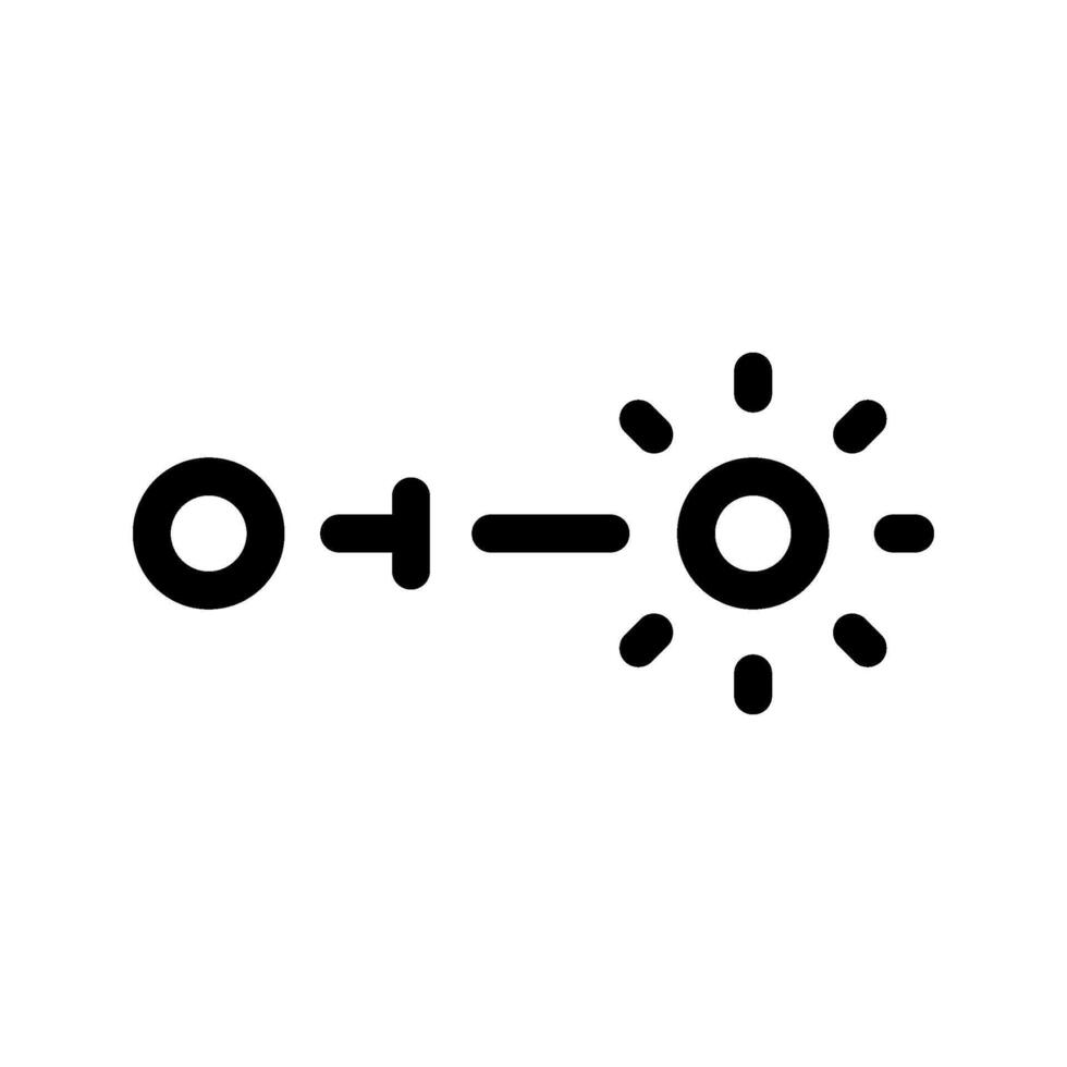 Brightness Icon Symbol Design Illustration vector