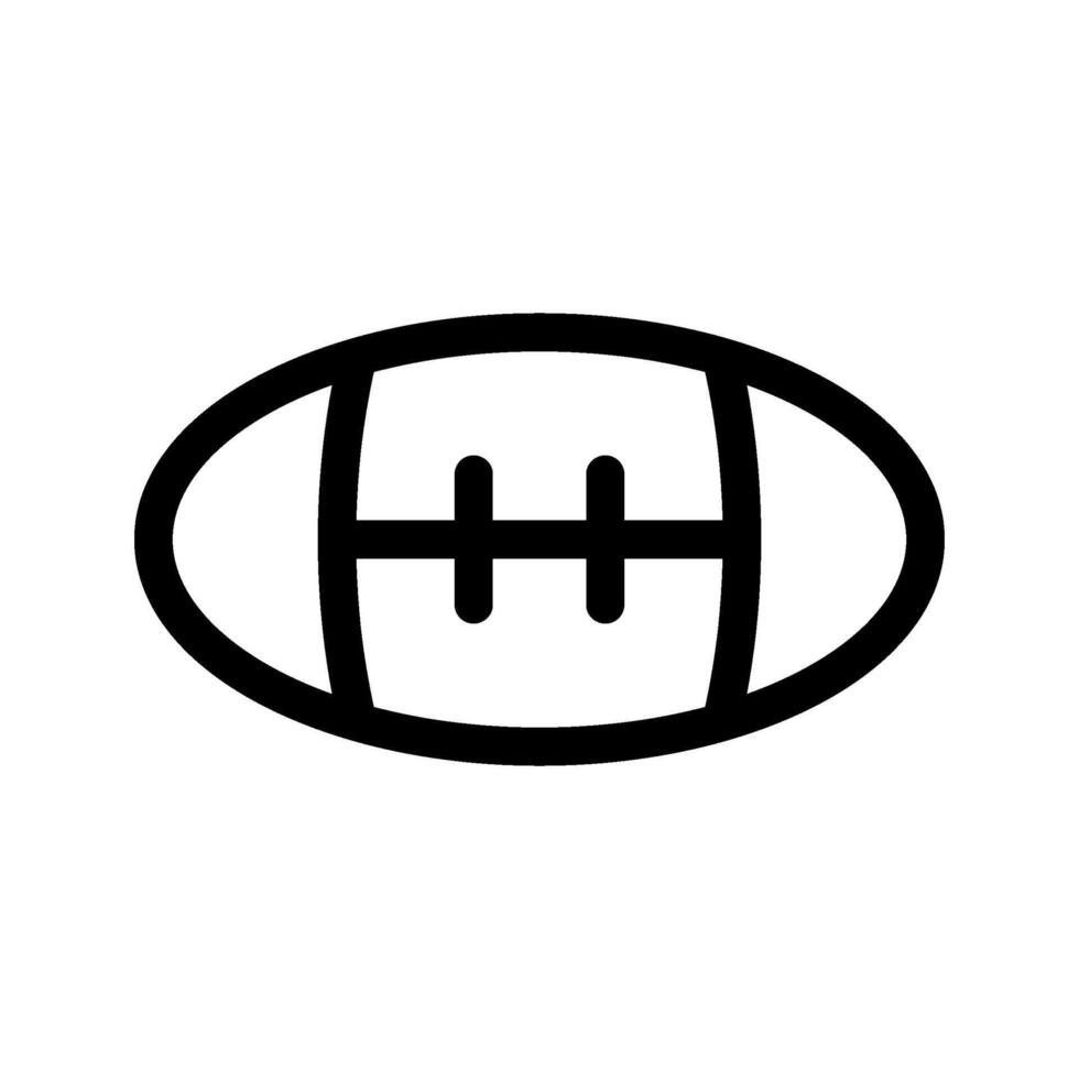 Rugby Icon Symbol Design Illustration vector