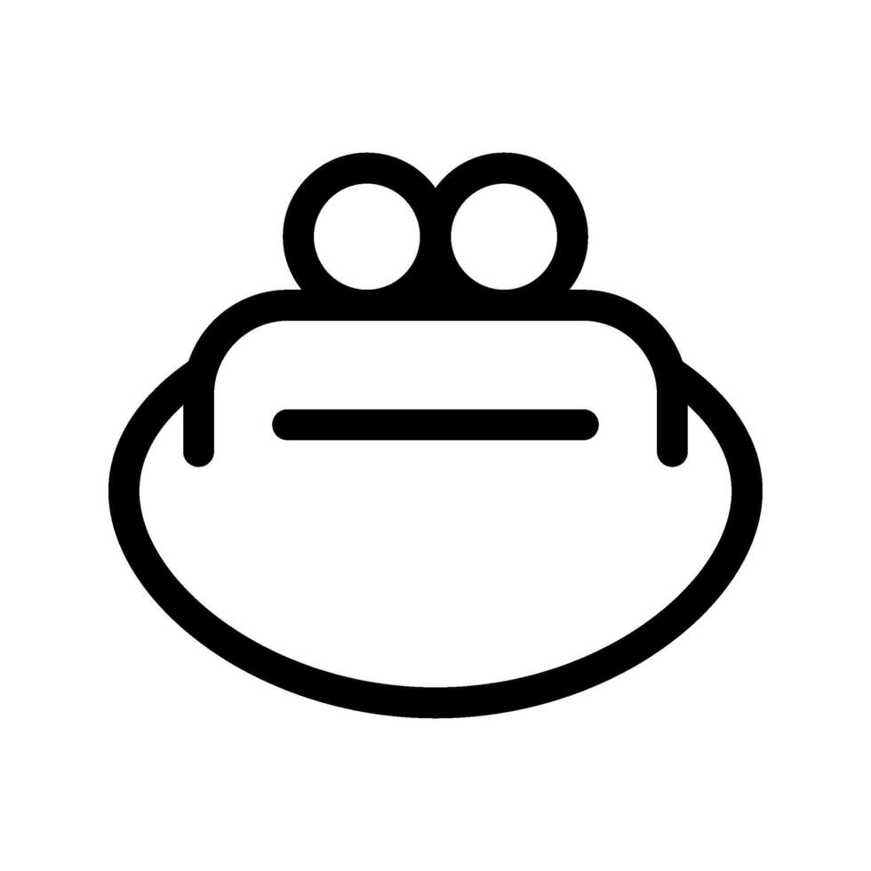 Purse Icon Symbol Design Illustration vector