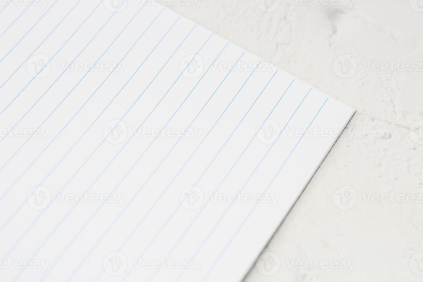Notepad, diary, study concept, time management. photo