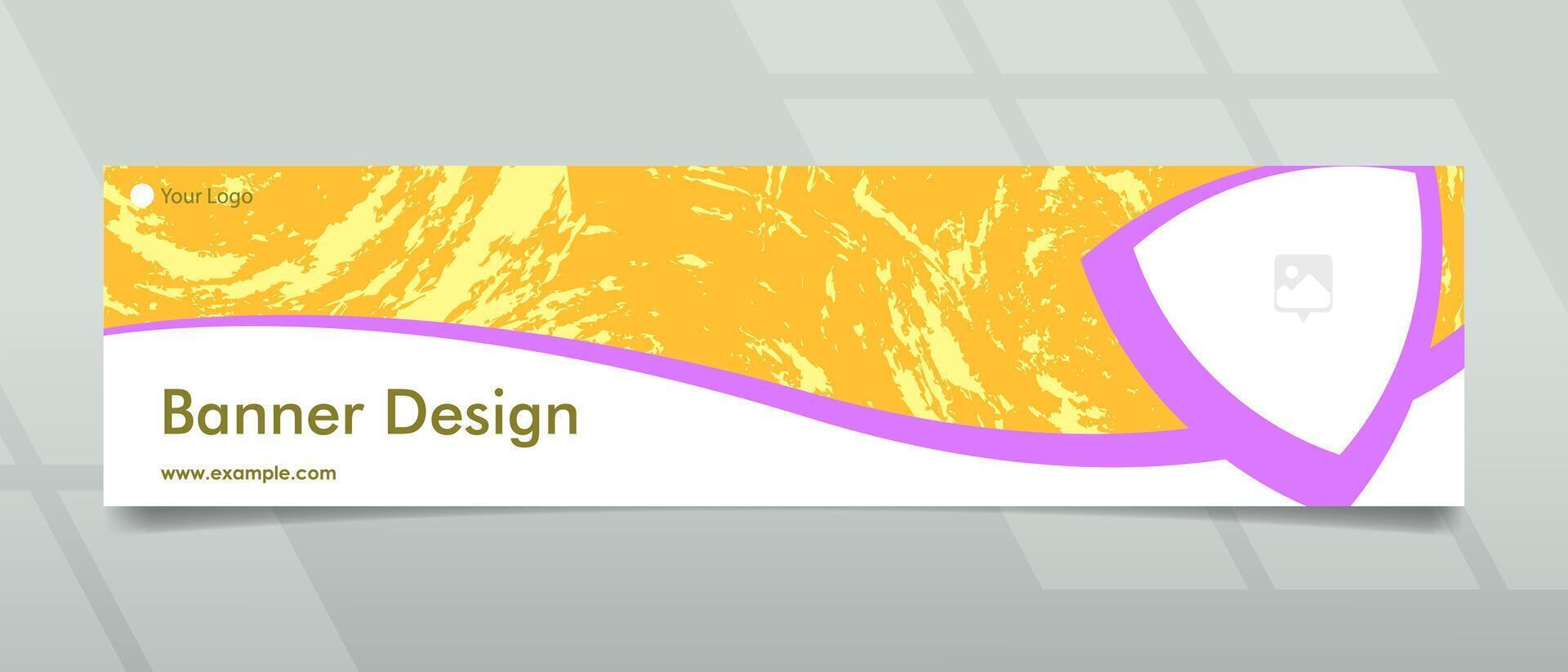 Creative Banner Design with modern and abstract concept for promotions vector