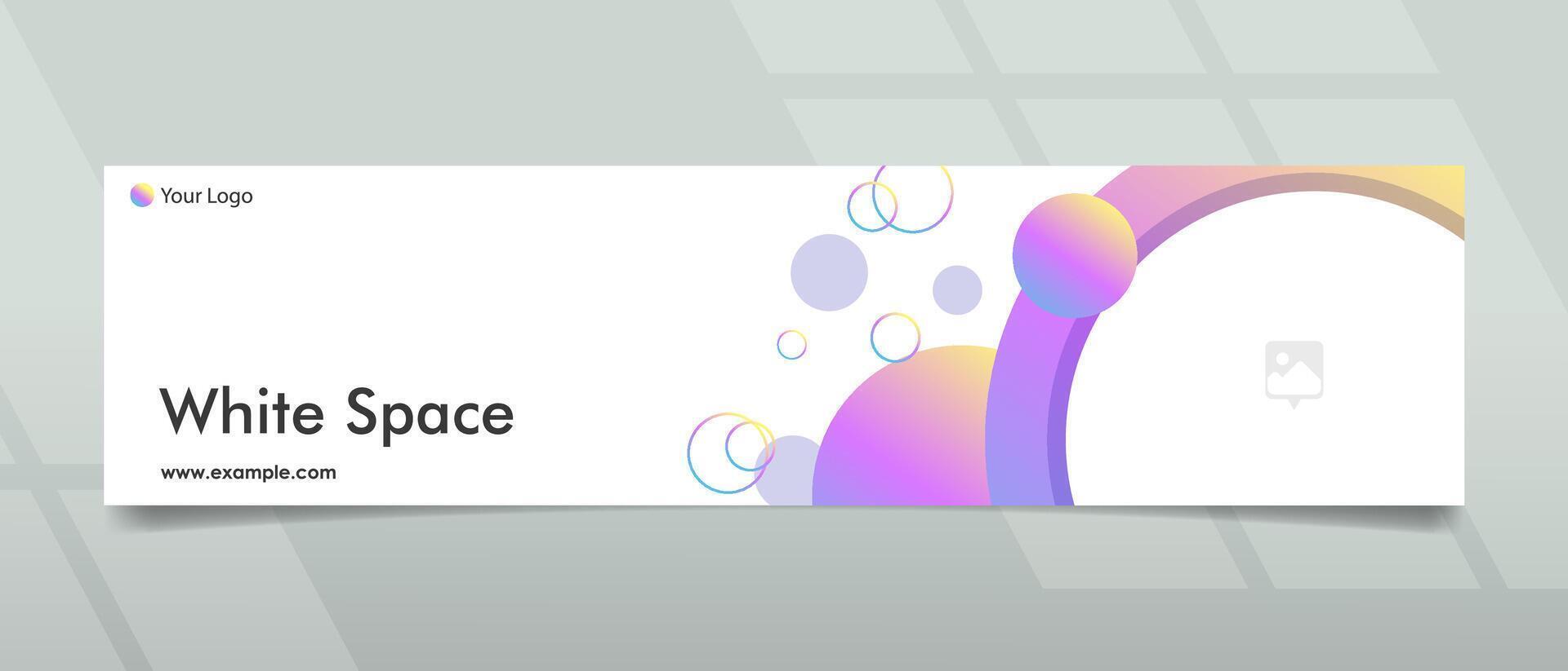 Creative Banner Design with modern and abstract concept for promotions vector