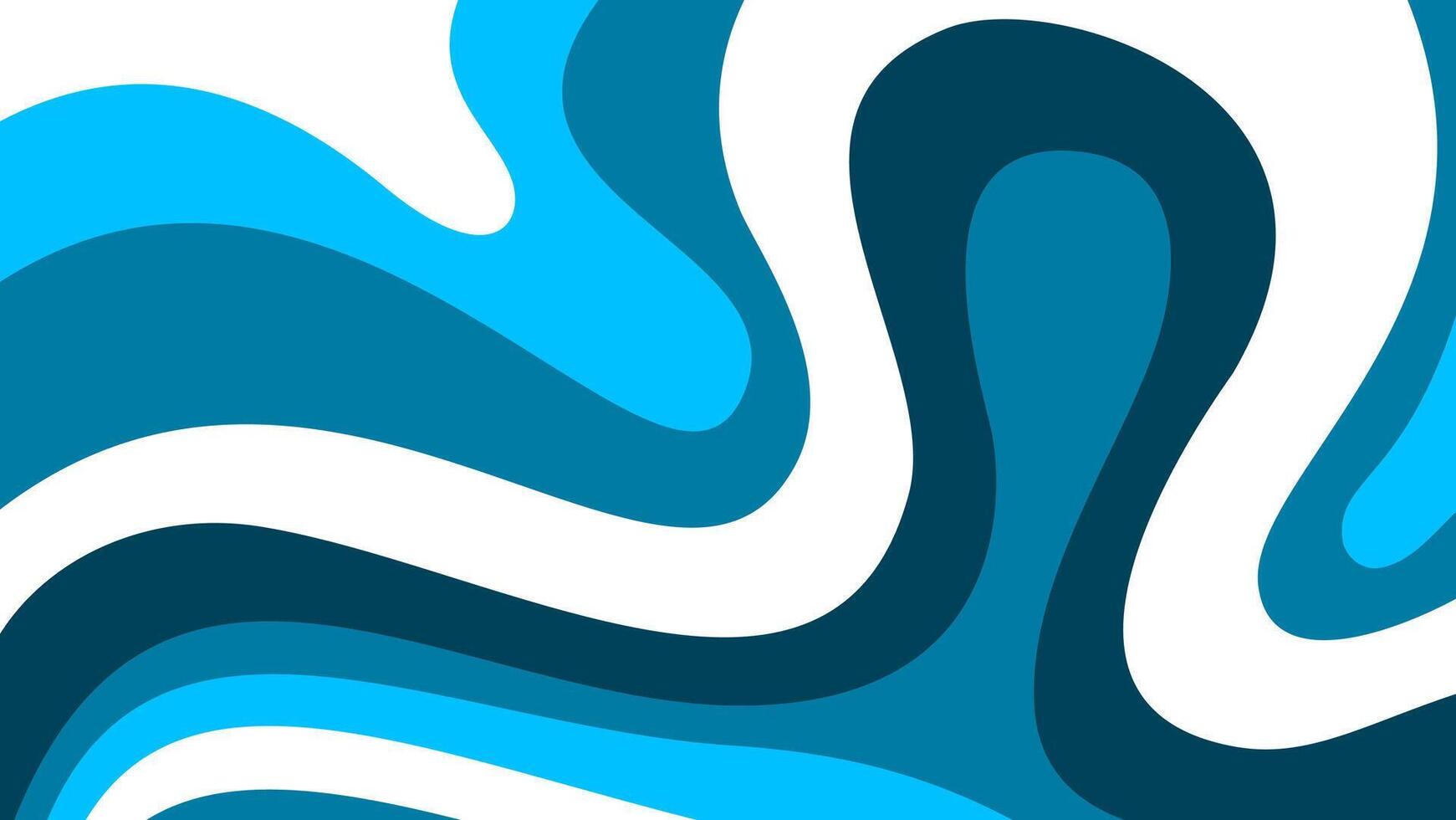 Abstract Blue Background. blue striped background. abstract blue color wallpaper for desktop. Abstract curvy blue background. vector