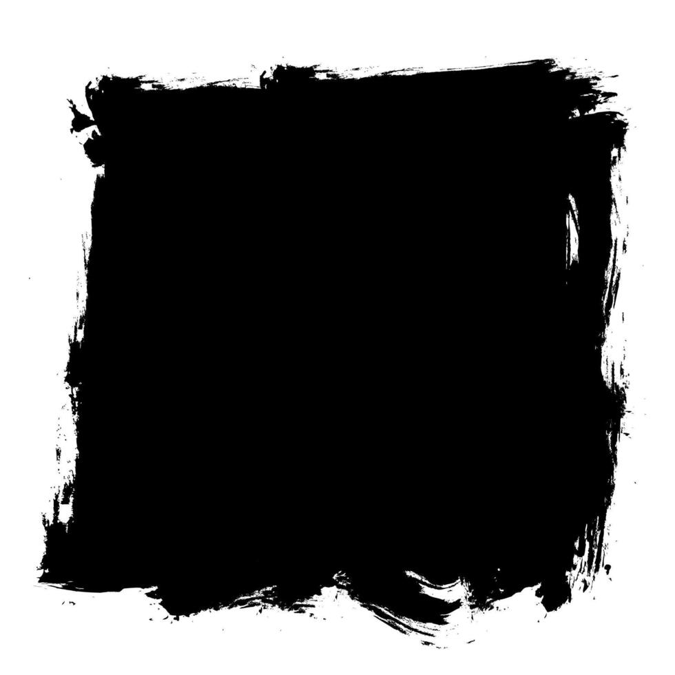 Square Clipping Mask on Transparent Background. Grunge Design Element for Easy Cropping and Image Editing vector