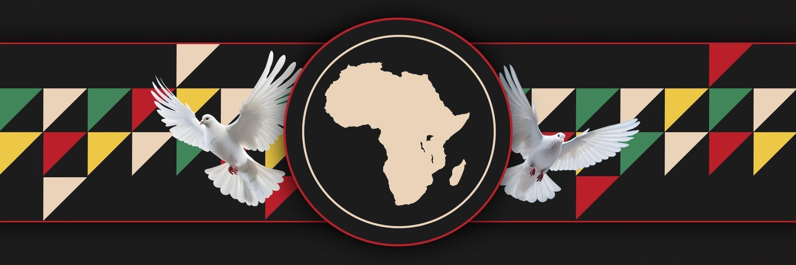 Illustrative Junetenth for Twitter Header template