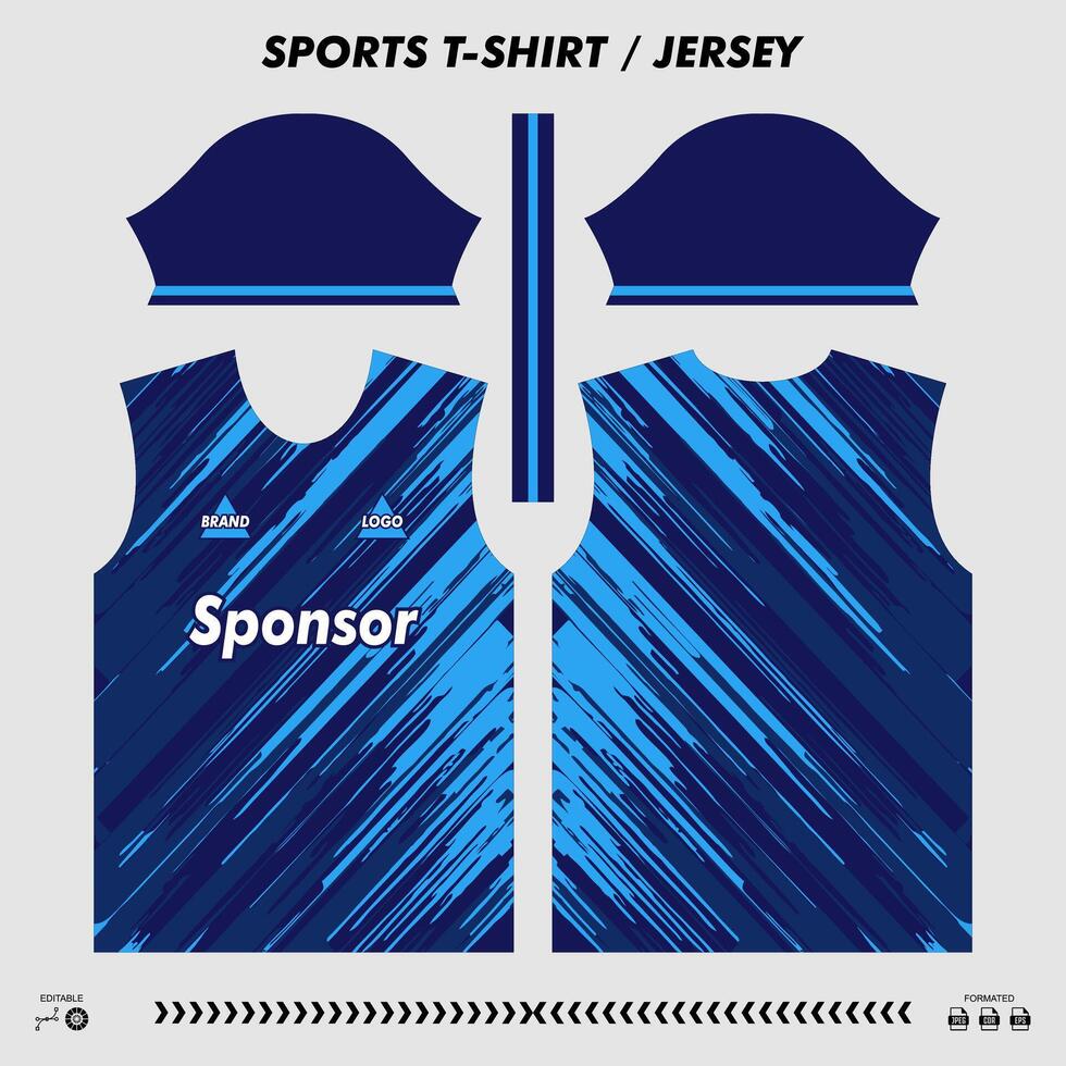 T-shirt sport design, sublimation jersey, ready to print. sublimation vector