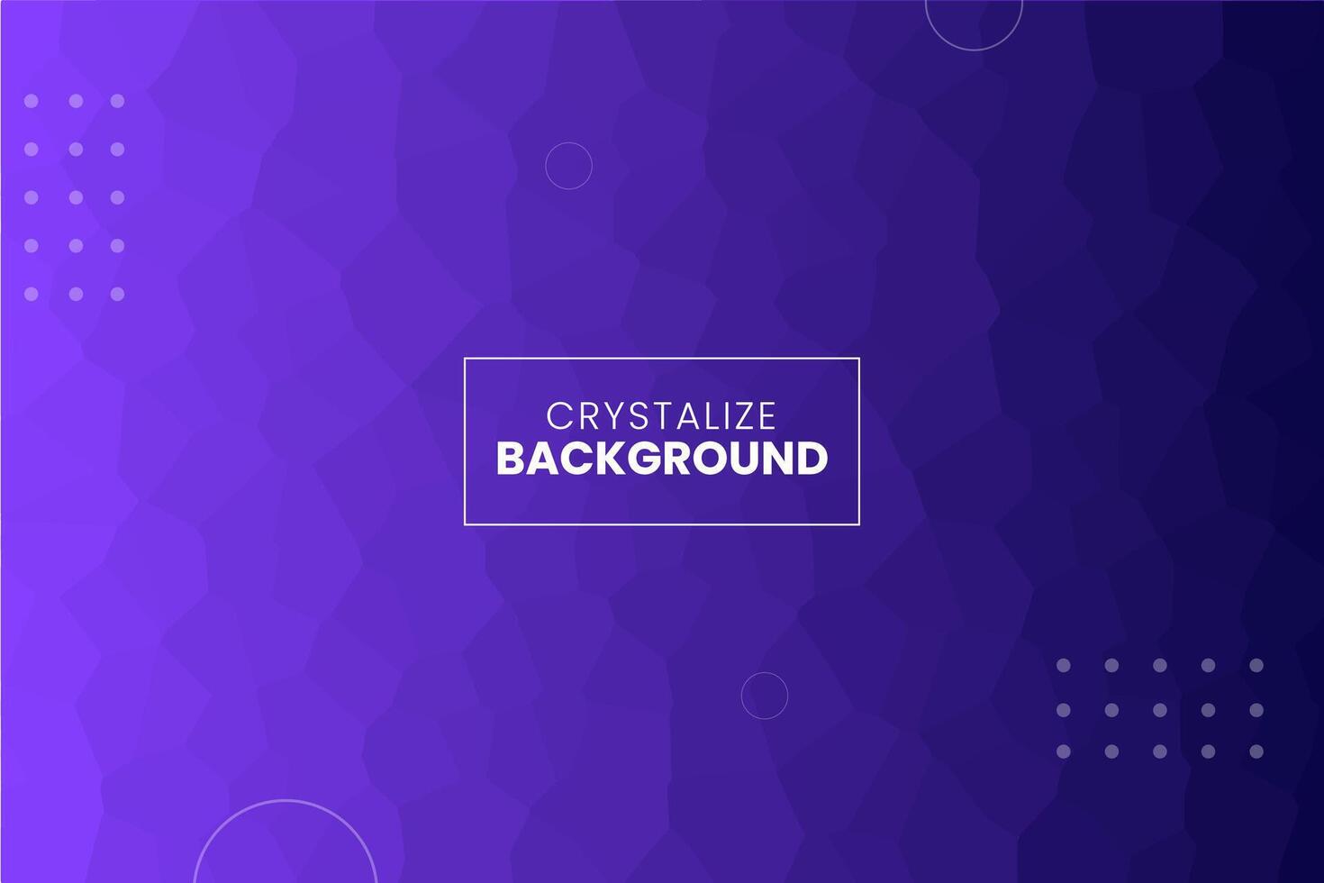 Abstract colorful crystallized background wallpaper, geometric, polygon and triangle shaped mosaic background purple color use for business promotion on poster, flyer, invitation card vector