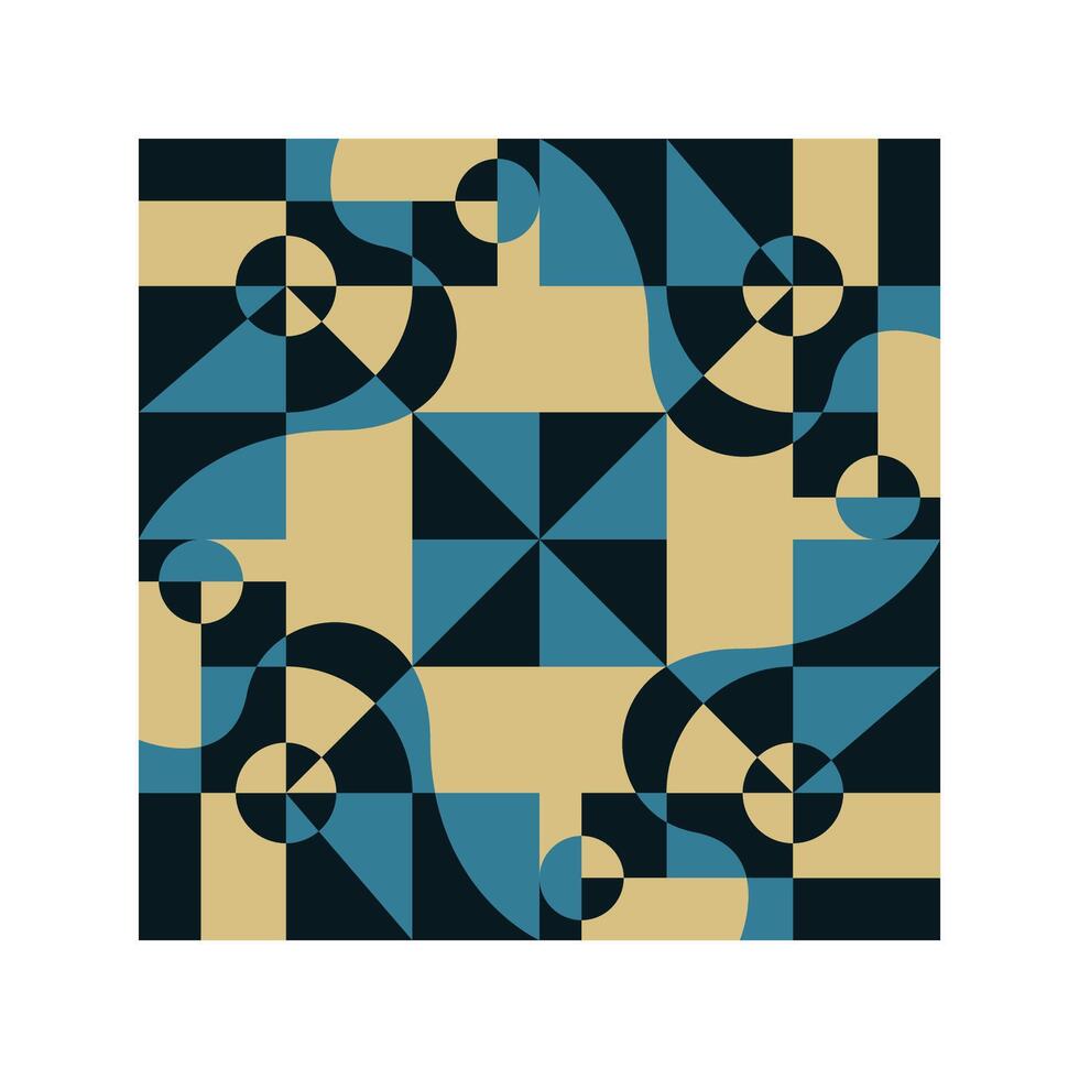 ILLUSTRATION 107 HAND DRAWN FLAT DESIGN GEOMETRIC PATTERN vector