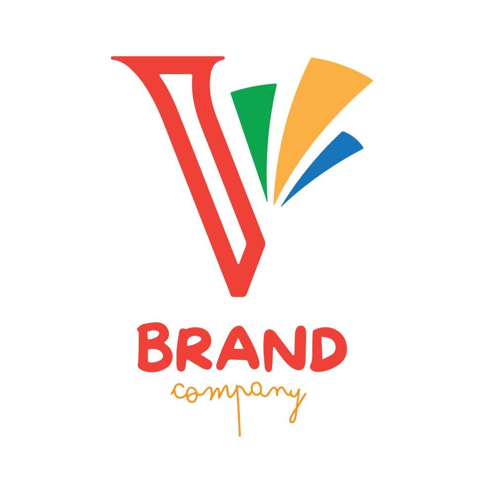 Abstract logo design file for graphic designer or web developer vector