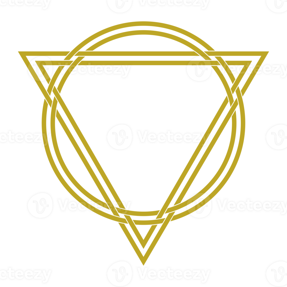 Triangle and Circle Shape Composition, can use for Logo Gram, Apps, Website, Decoration, Ornate, Cover, Art Illustration, or Graphic Design Element png