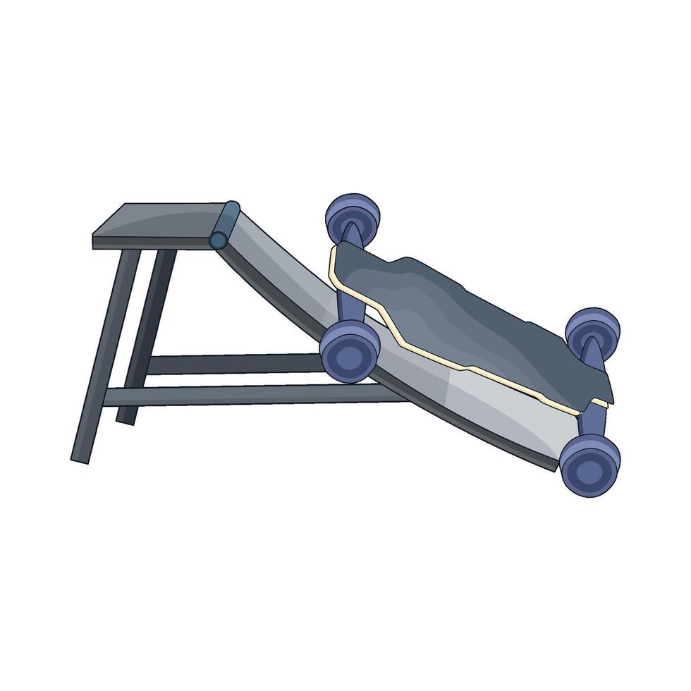 illustration of skateboard vector