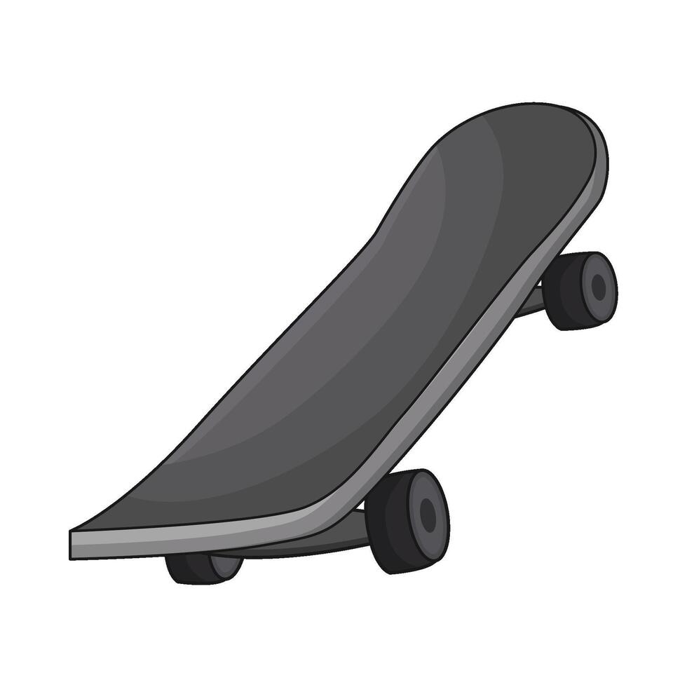 illustration of skateboard vector