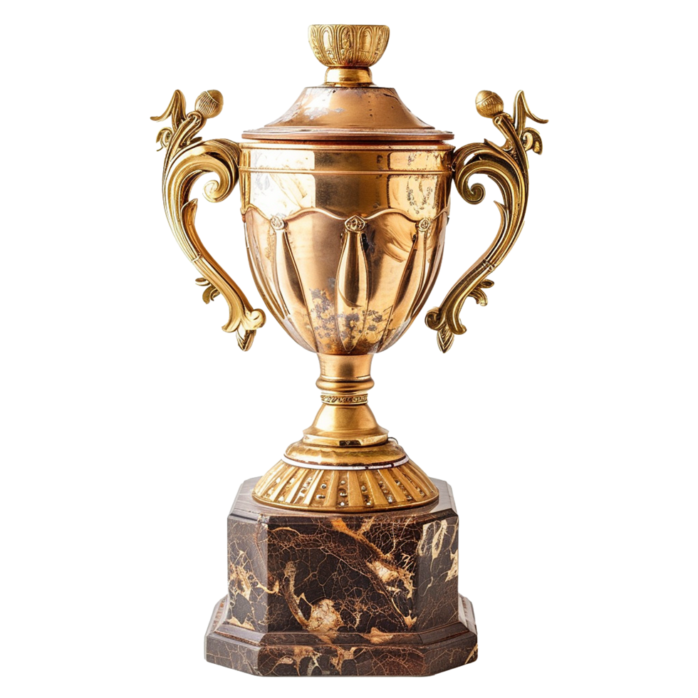 Trophy isolated on transparent background png