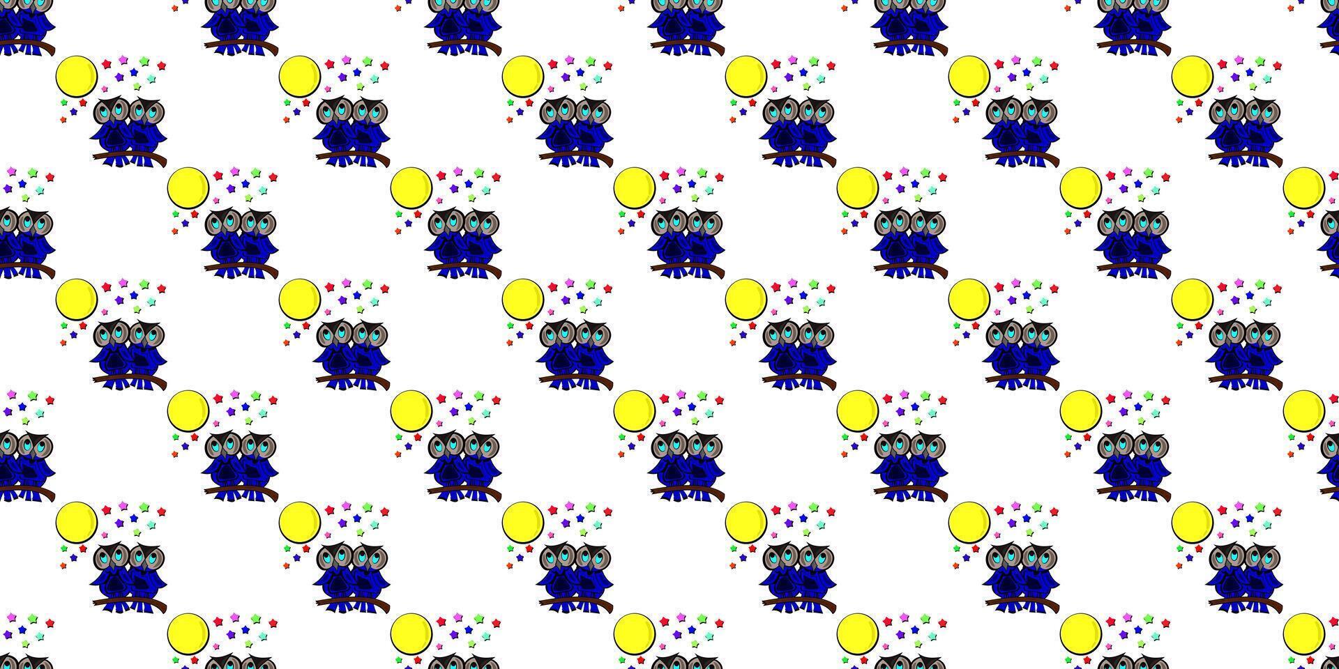 Expandable Pattern of Birds, Fish and pets Decoration vector