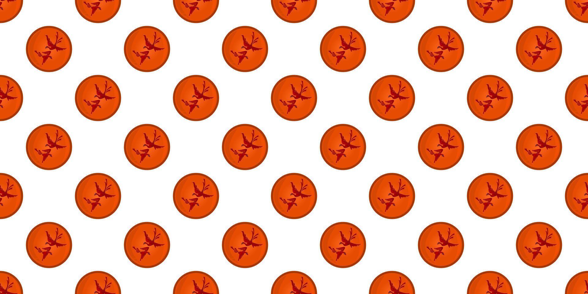 Expandable Pattern of Birds, Fish and pets Decoration vector