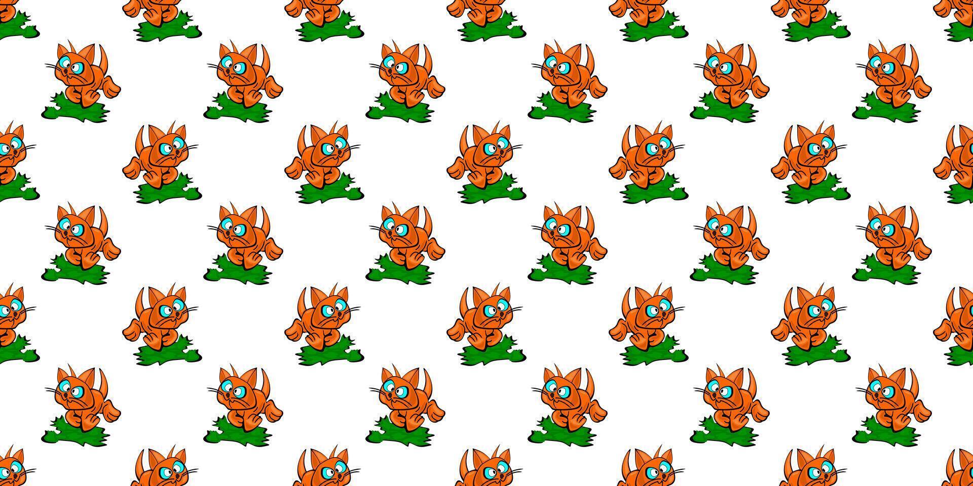 Expandable Pattern of Birds, Fish and pets Decoration vector