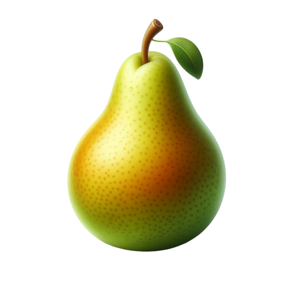 Generated Ai Fresh Ripened pear png