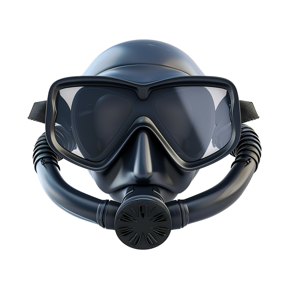 Diving mask isolated on transparent background png