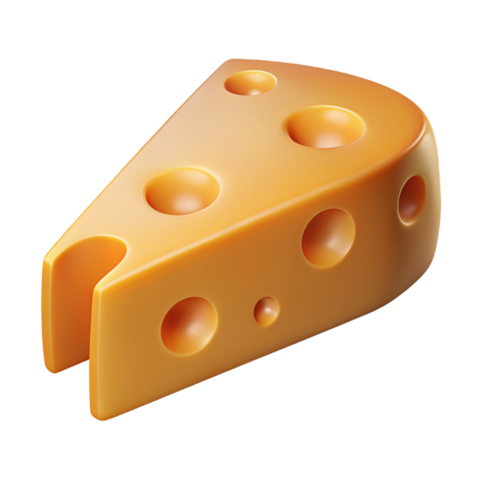 Cheese Slice 3d png