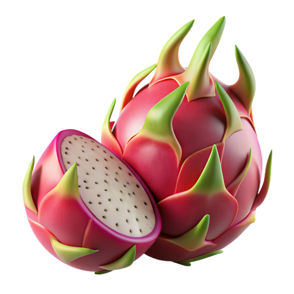 Dragon Fruit 3d Asset png