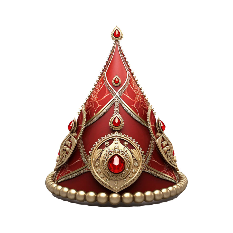Sultan hat isolated on transparent background png