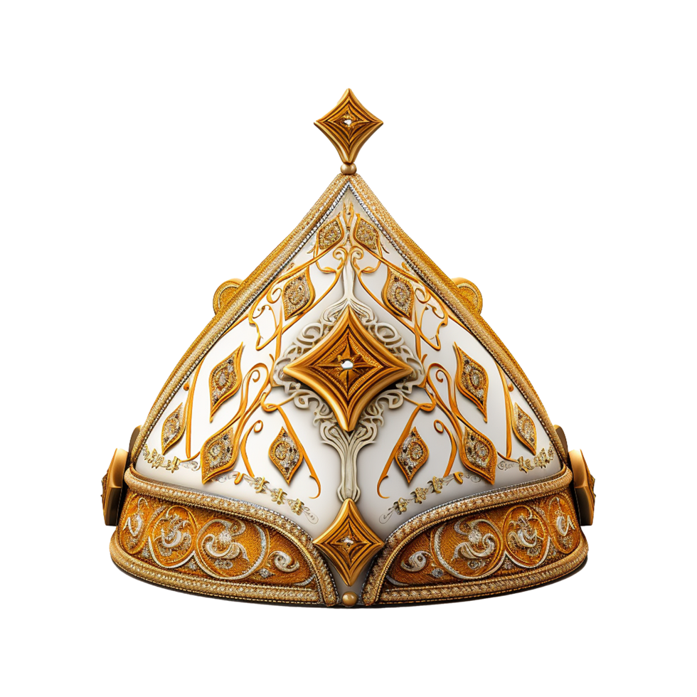 Sultan hat isolated on transparent background png
